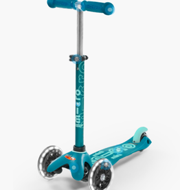 Micro Mini Deluxe LED Scooter - Aqua