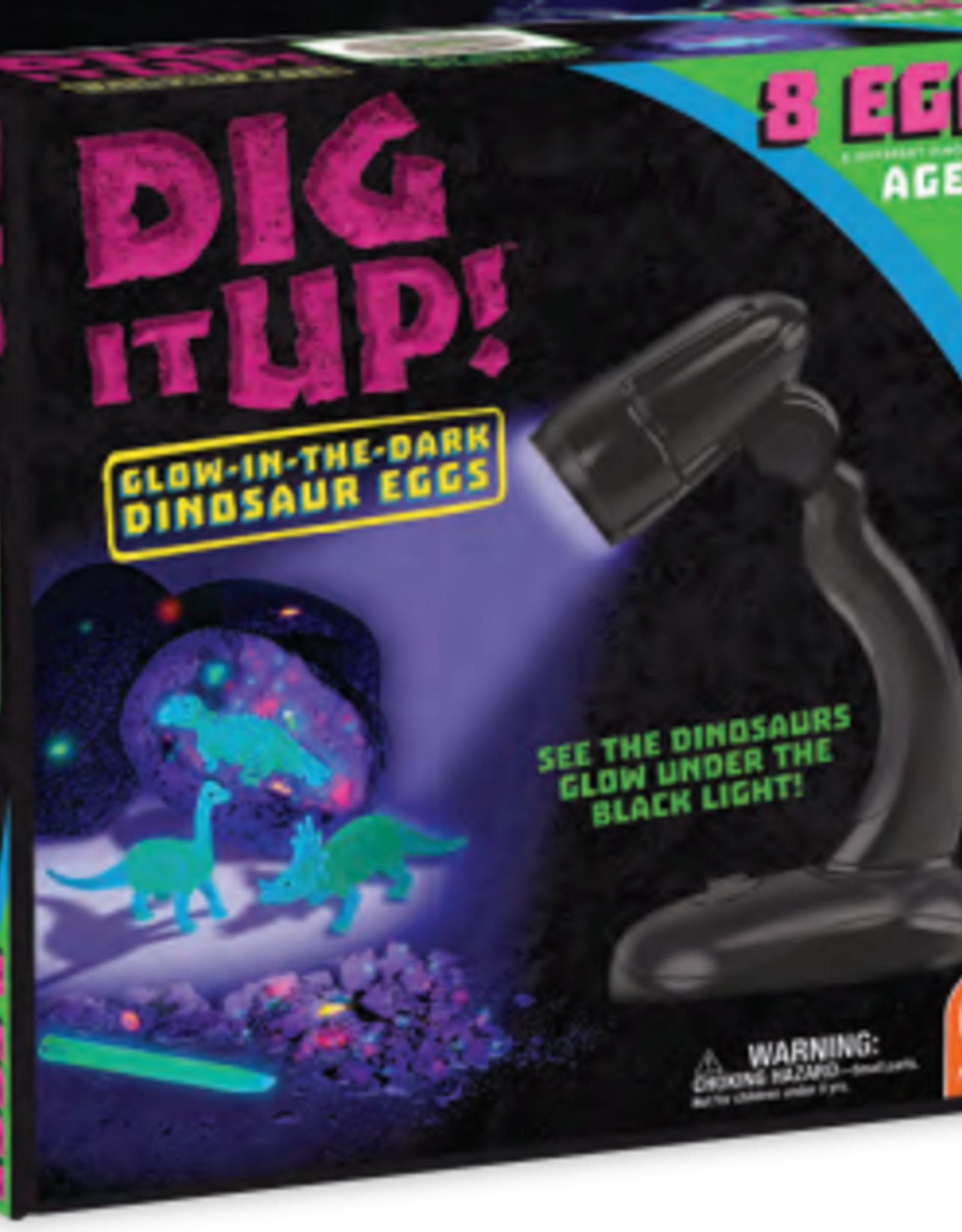 Dig It Up! Glow in the Dark Dinosaur Eggs