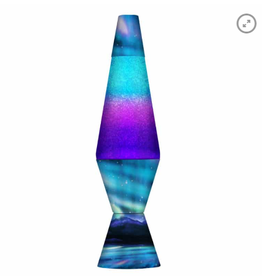 Colormax Northern Lights Glitter Lava Lamp