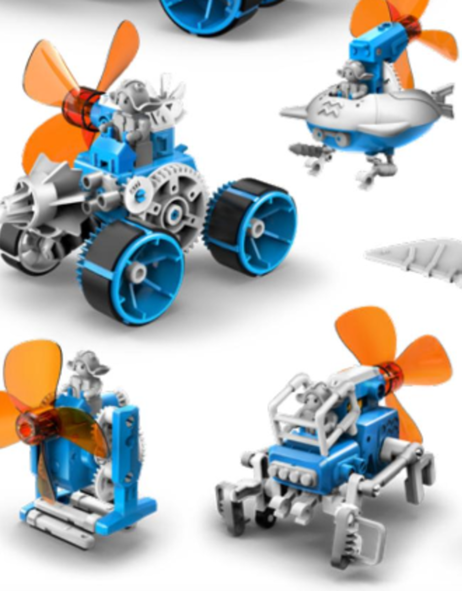 WindBots: 6-in-1 Wind-Powered Machine Kit