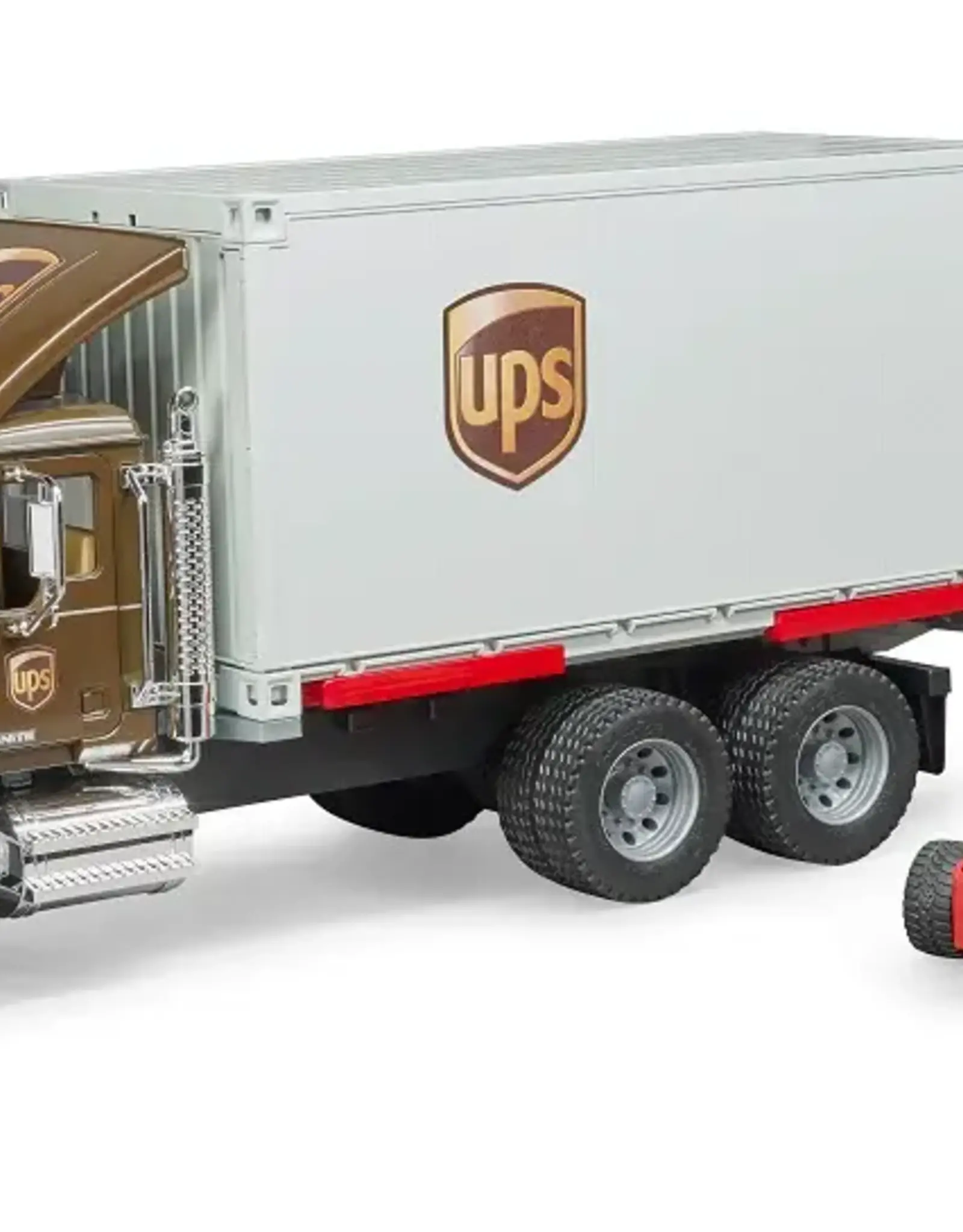 MACK Granite UPS logistics truck w/ forklift