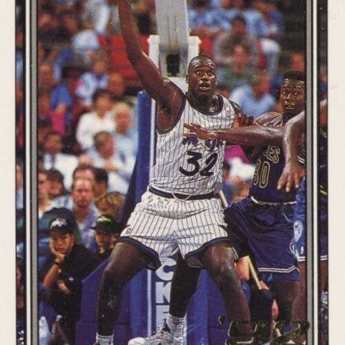 Topps Topps Shaquille O'neal Rookie Card 1992-1993