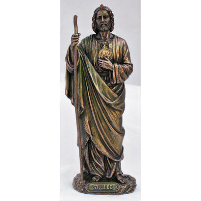 Saint Jude Cold Cast Bronze