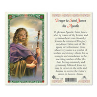 St. James the Apostle Laminated Holy Card