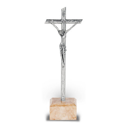 Italian Standing Crucifix 5"