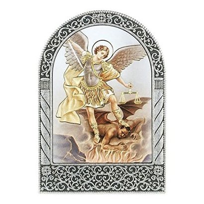 Saint Michael Easel