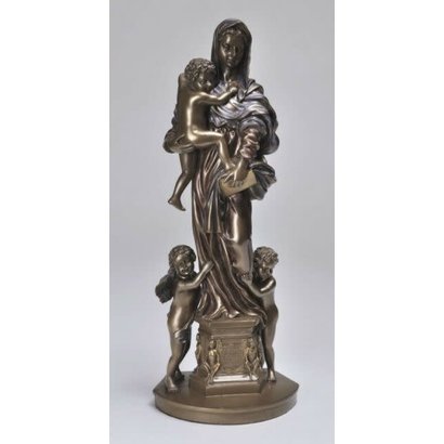 Madonna of the Harpies, Cold-Cast Bronze Statue