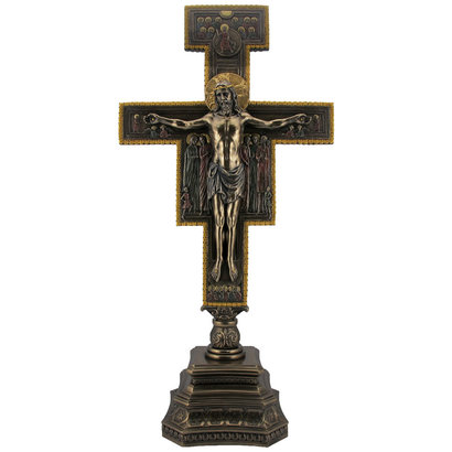 San Damiano Crucifix, 22", Standing