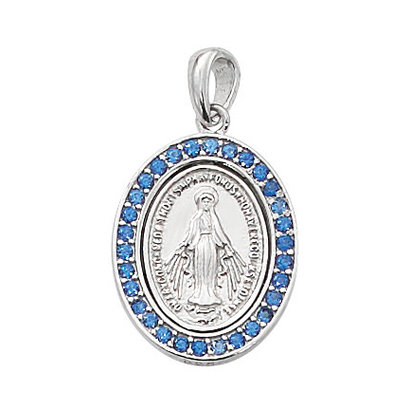 Miraculous Medal, 3/4"