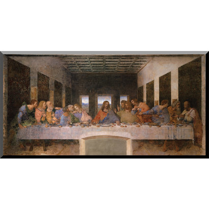 Last Supper Wood Plaque, 8x16