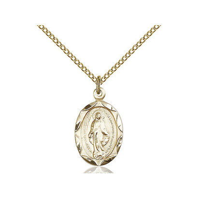 Miraculous Medal, 3/4x3/8