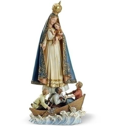 Our Lady of Charity, Caridad del Cobre, 13"