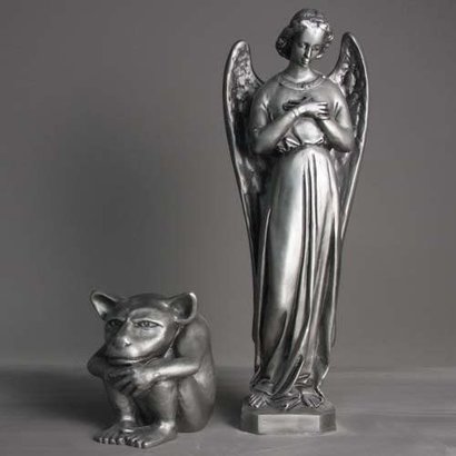 Fiberglass Finish: Antique Silver - Indoor