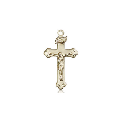 Crucifix, 14kt GF, 7/8 x 12, NO CHAIN