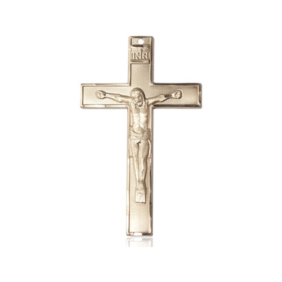 Crucifix, 14kt GF, 1 3/4 x 1, NO CHAIN