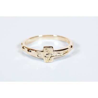 Rosary Ring, 14 kt Solid Gold
