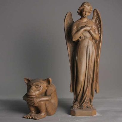 Fiberglass Finish: Museum Terra Cotta - Indoor