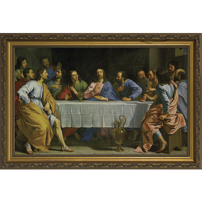 Last Supper by Champaigne, Canvas
