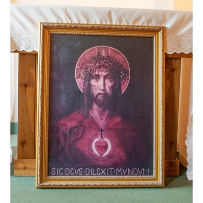 For God so Loved the World/Sic Deus Dilexit Mundum, Canvas