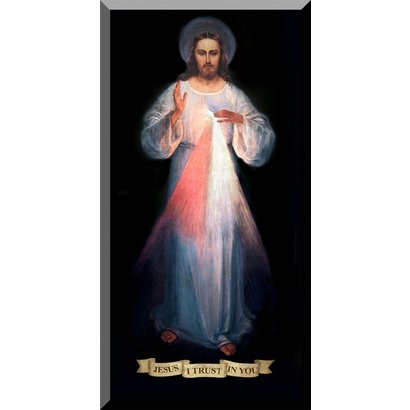 Divine Mercy (Vilius Original), Wall Plaque, 8x16