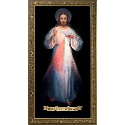 Divine Mercy (Vilnius Original), Canvas, 12x24