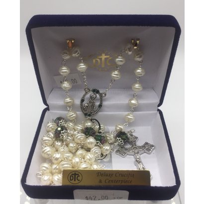 Pearl Green Rosary