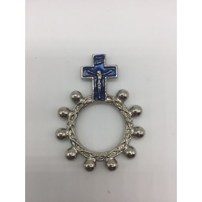 Pocket Rosary Blue