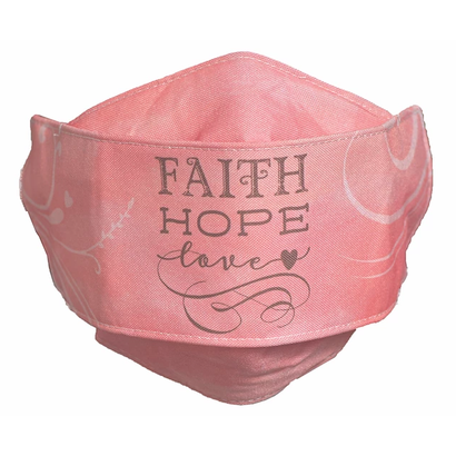 Face Mask Faith Hope Love