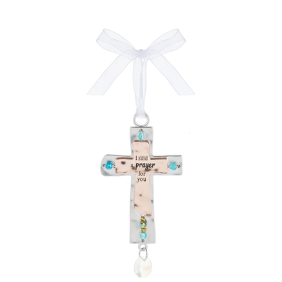Cross Ornament- I said a prayer for you