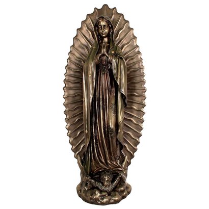 Our Lady of Guadalupe, 27", Cold Cast Bronze