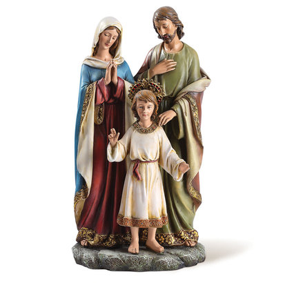 Holy Family, 9.75"