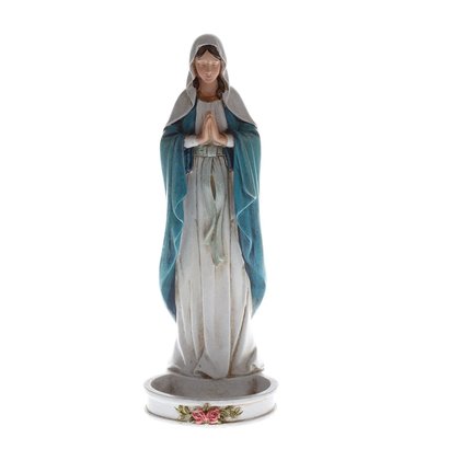 Madonna Rosary Holder, 8"