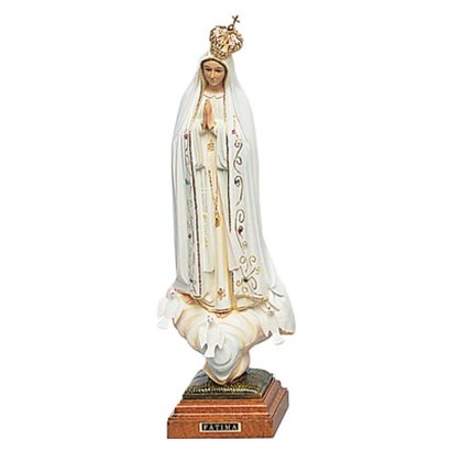 Our Lady of Fatima series with Glass Eyes16"