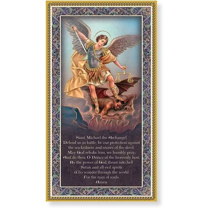 St. Michael Plaque, 5x9