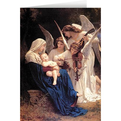 Song of the Angels Blank Card
