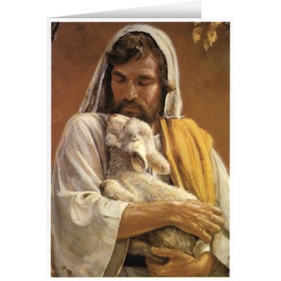 Blank Greeting Card: The Good Shepherd