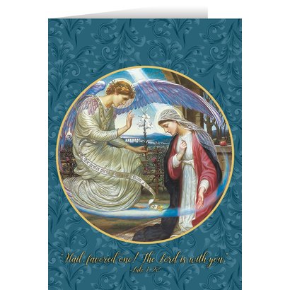 Blank Greeting Card - The Annunciation