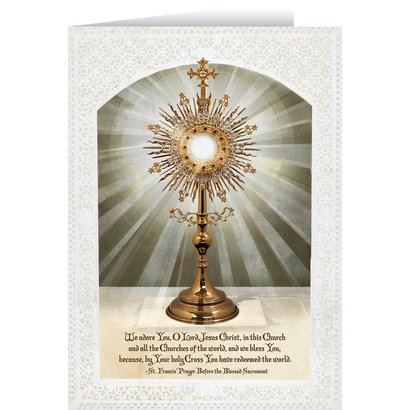 Greeting Card -Monstrance