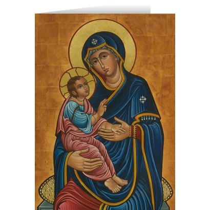 Our Lady of Good Health Blank Greeting Card