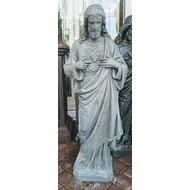 Sacred Heart of Jesus, Outdoor, Concrete, 36", Various Finishes
