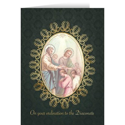 On YOur ordination to the Diaconate Card