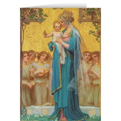 Madonna and Child Greeting Card