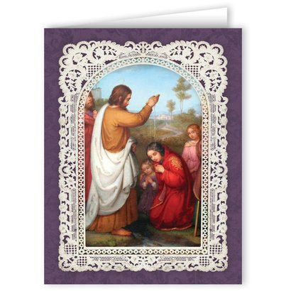 Baptism Blank Note Card