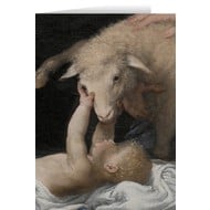 Adoration of the Shepherds Pack of 25 Blank Note Cards w/ Envelope
