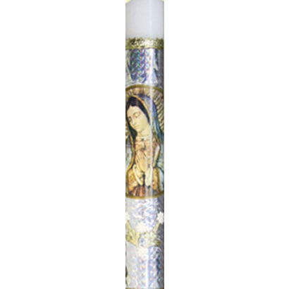 FC CANDLE 12" OL GUADALUPE