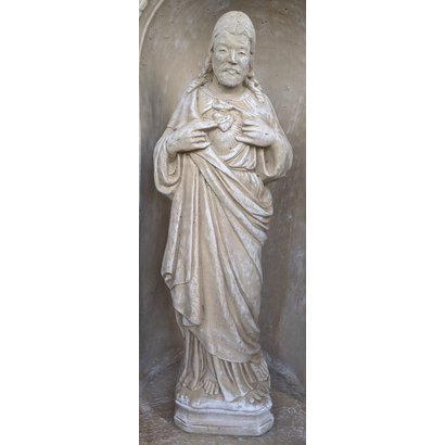 Sacred Heart of Jesus, 25.5", Concrete, Various Finishes