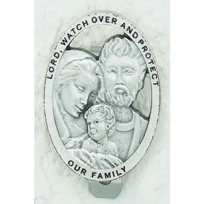 Auto Visor Clip Holy Family