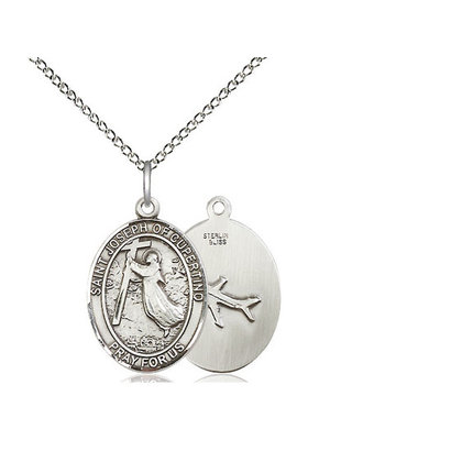 St. Joseph of Cupertino, SS, 20" SS Chain
