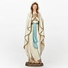 13.5"H Our Lady of Lourdes Statue