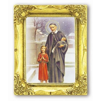 St.Vincent 3x2 Gold Frame